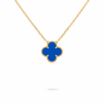 Підвіска Vintage Alhambra 1 мотив з агатом