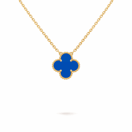 Підвіска Vintage Alhambra 1 мотив з агатом