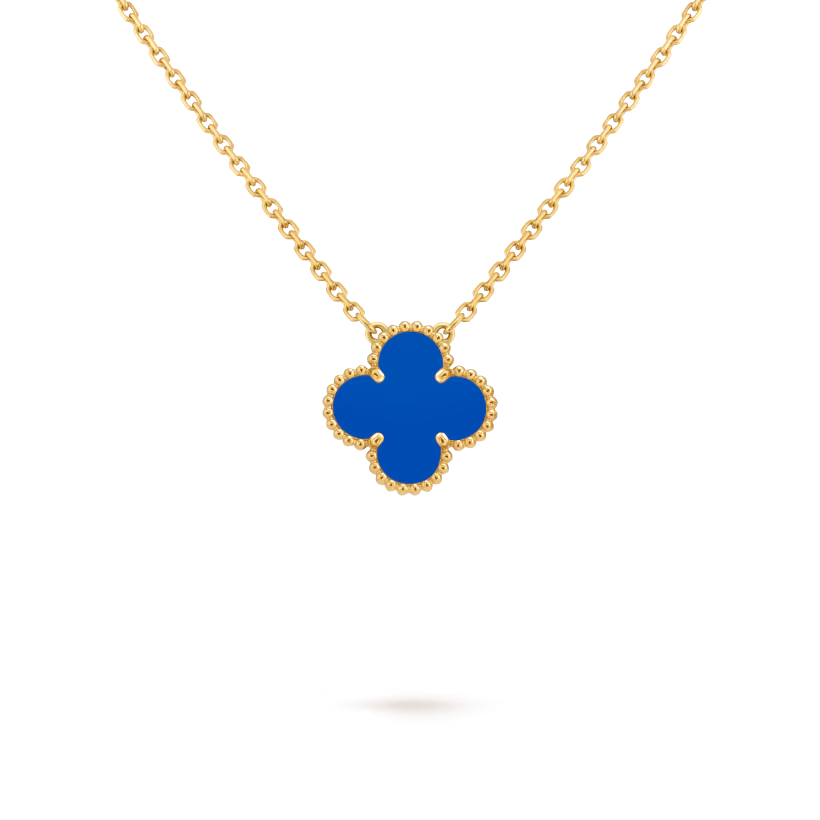 1 Підвіска Vintage Alhambra 1 мотив з агатом - Зображення 1