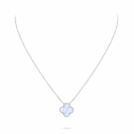 Підвіска Vintage Alhambra 1 мотив з халцедоном - Зображення 2