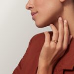 Каблучка JUSTE UN CLOU small model, з діамантами 0,08 ct - Зображення 5