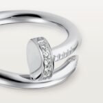 Каблучка JUSTE UN CLOU classic model, з діамантами 0,13 ct - Зображення 3