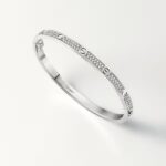 Браслет LOVE, small model  з розсипом діамантів 0,95ct