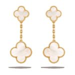 Сережки Magic Alhambra, 2 мотиви з перламутром