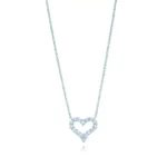 Підвіска Hearts з діамантами 0,55 ct